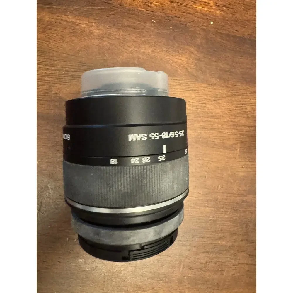 Sony DT 18-55mm f/3.5-5.6 SAM A-mount zoom lens NWOB for DSLR